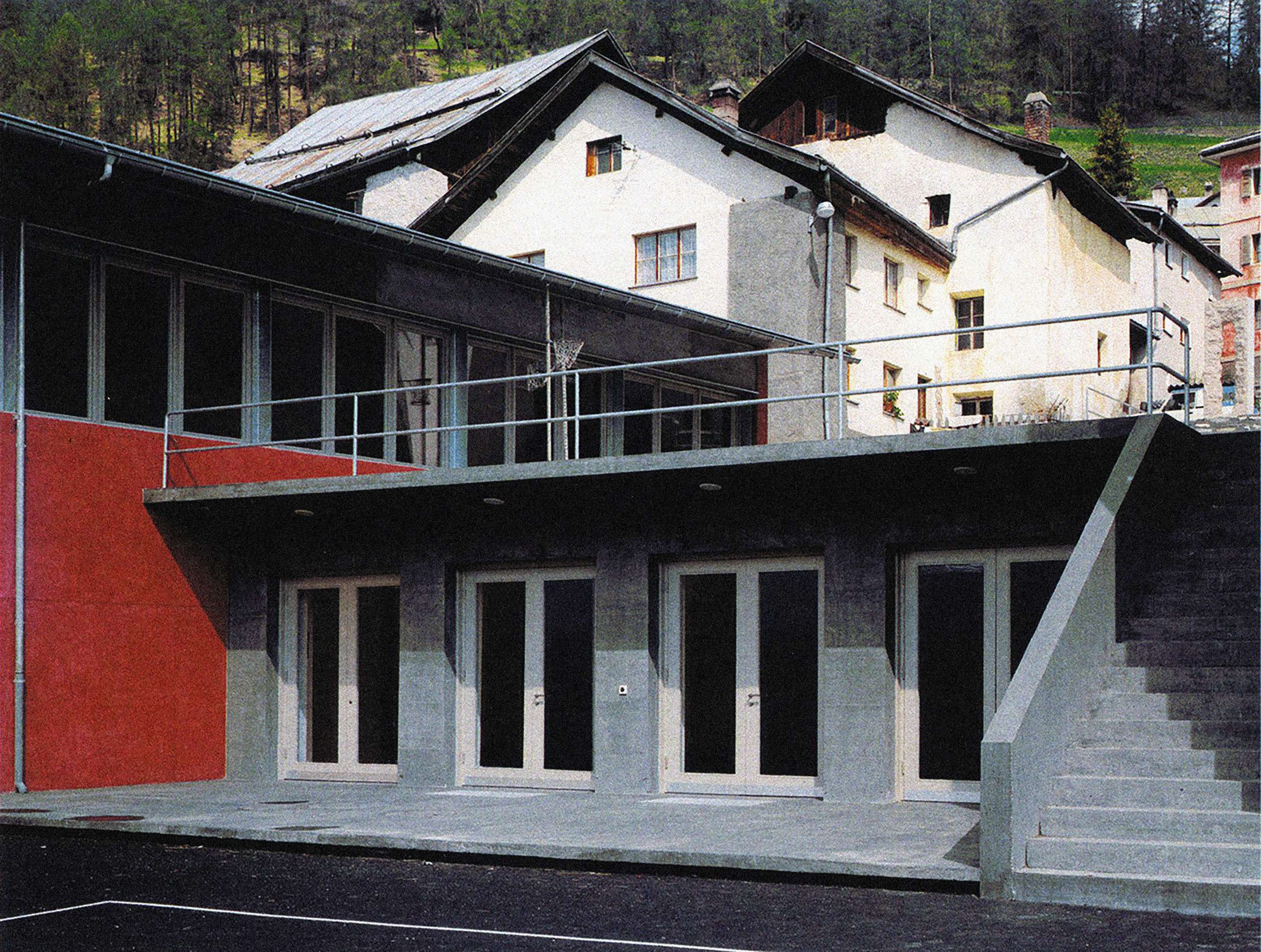 Erweiterung Schulhaus in Tschlin