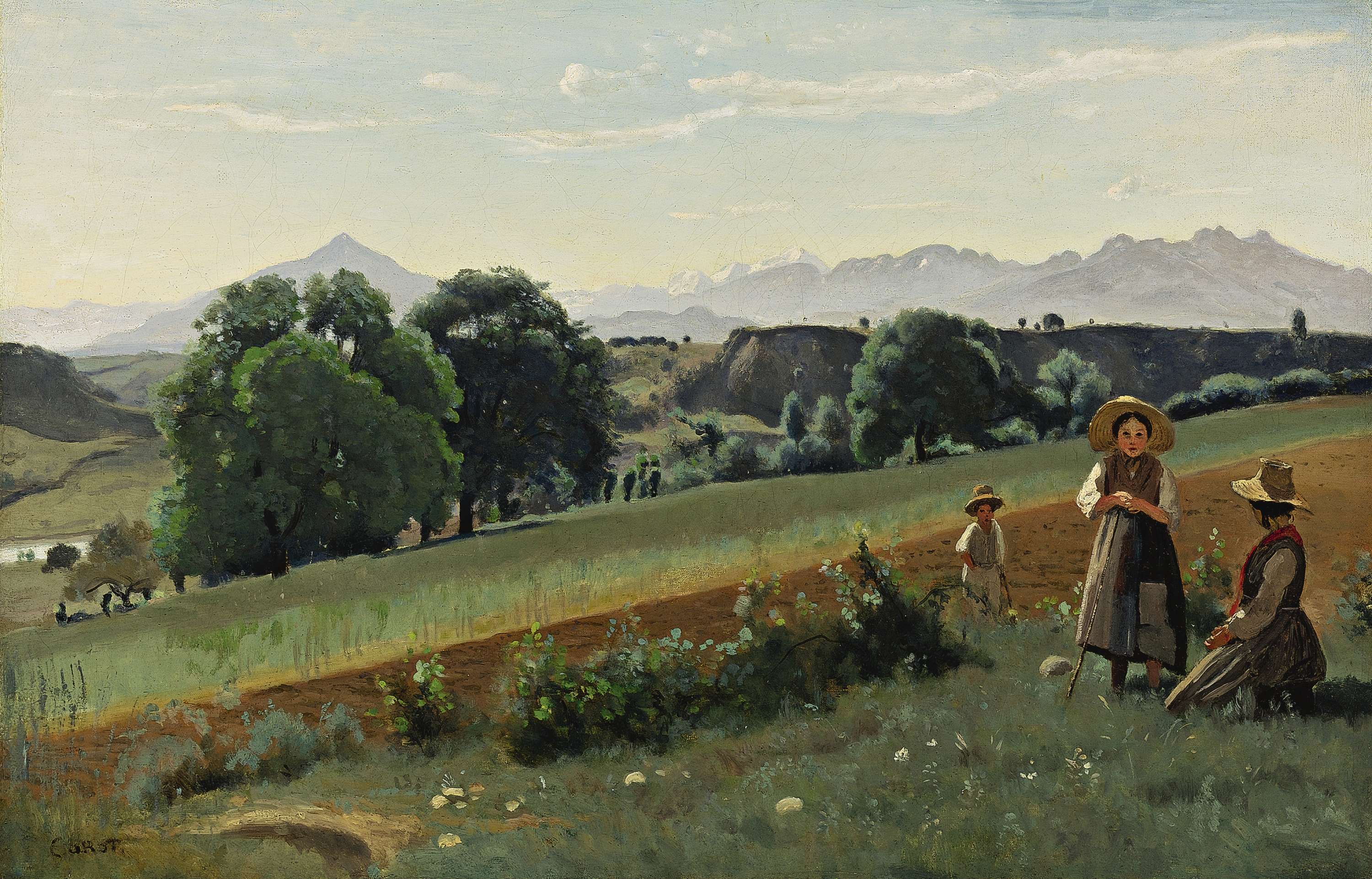 Plein Air Landscapes by Jean-Baptiste-Camille Corot (593PA) — Atlas of